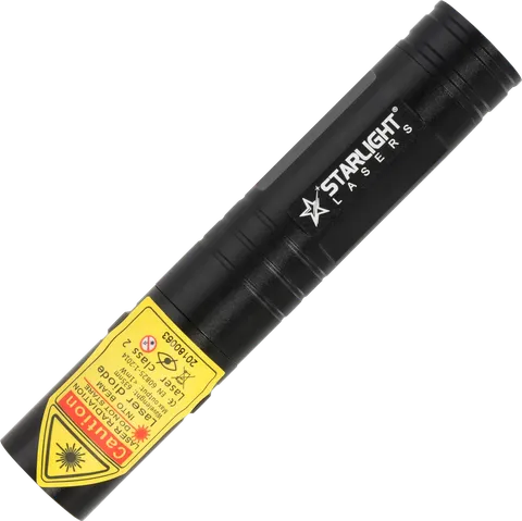 Kompakter roter Laserpointer Starlight Lasers R2 Pro mit Akku
