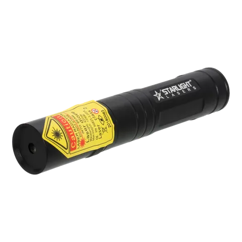 Kompakter roter Laserpointer R2 Pro von der Seite gesehen