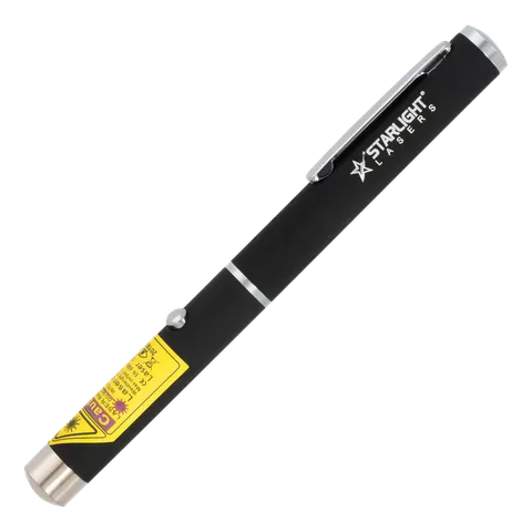 Violetter Laserpointer-Stift Z1 von der Seite gesehen